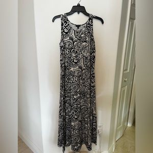 Talbots Maxi Dress 1XP, Like New